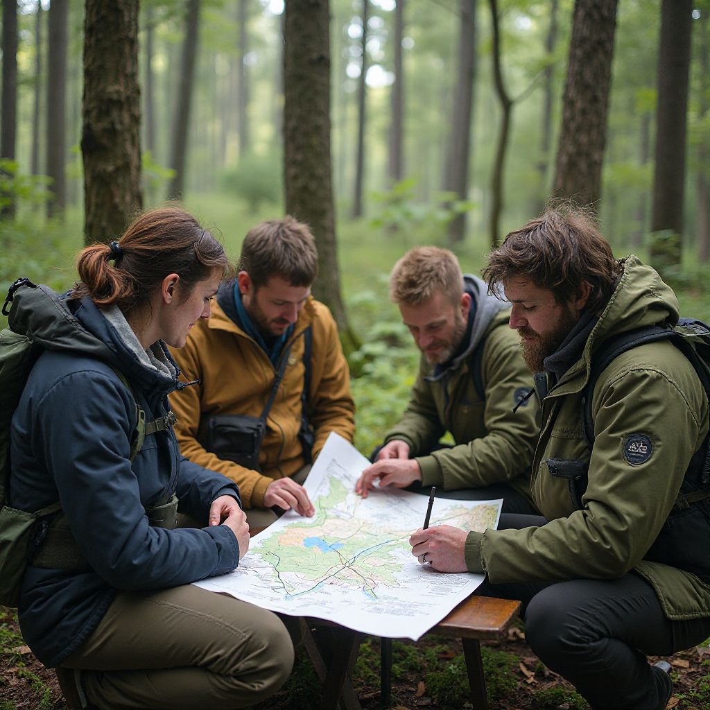 Echipa BisexedkthOkish în natură
