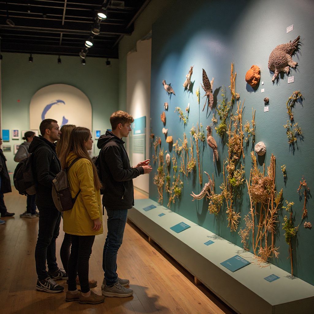 Expoziție despre biodiversitate