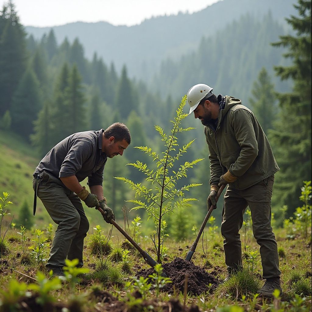Studiu de caz: Reîmpădurire în Carpați